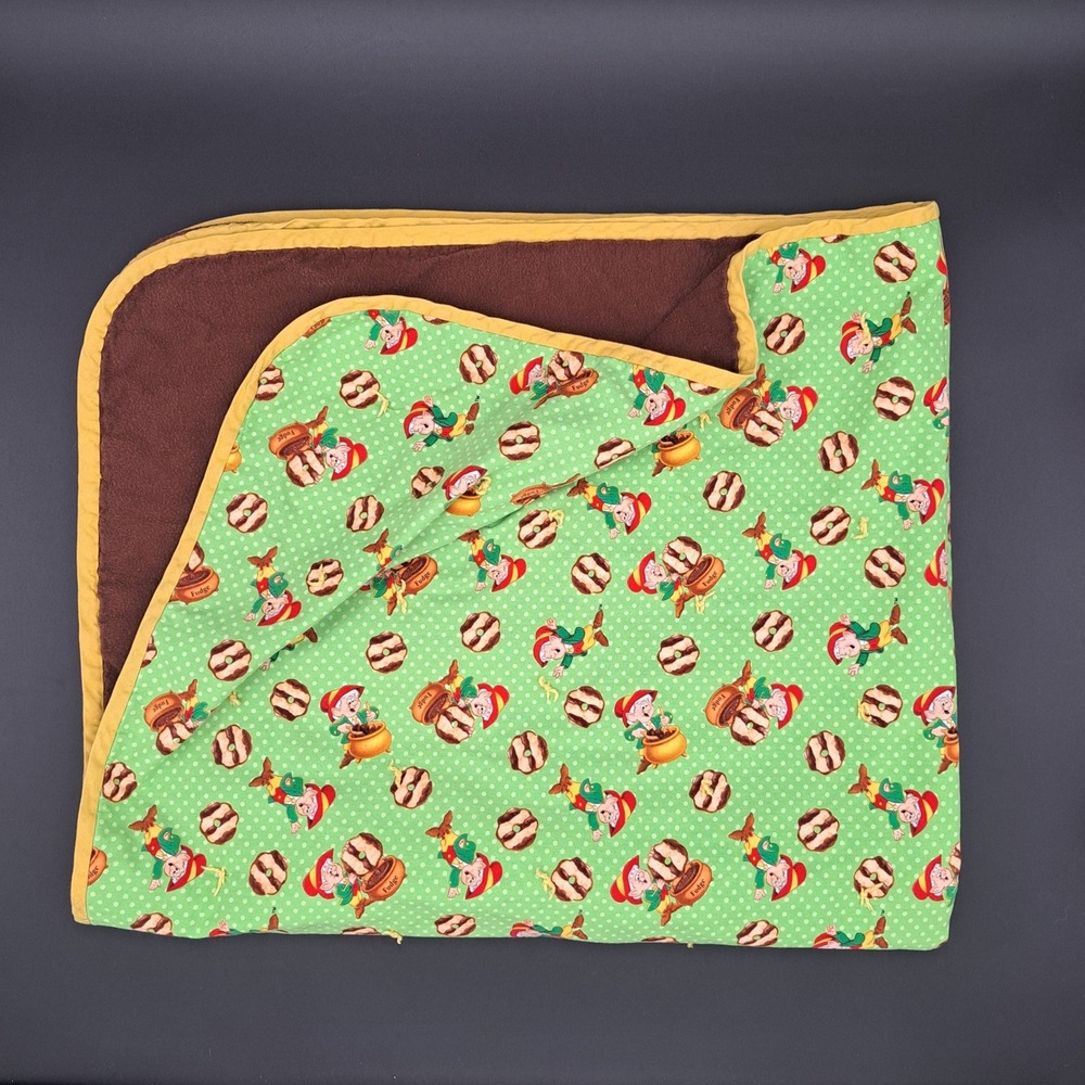 Handmade Keeber Elf(Ernie) Quilt For Baby/Crib Novelty‎ Green